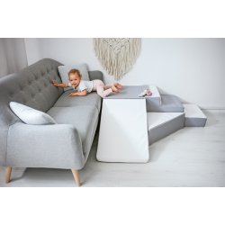 Rutsjebane legest Bld Skumleg - hvid