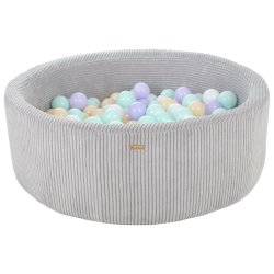 Fljls Boldbassin m. 200 bolde - Grn, Lilla, Guld