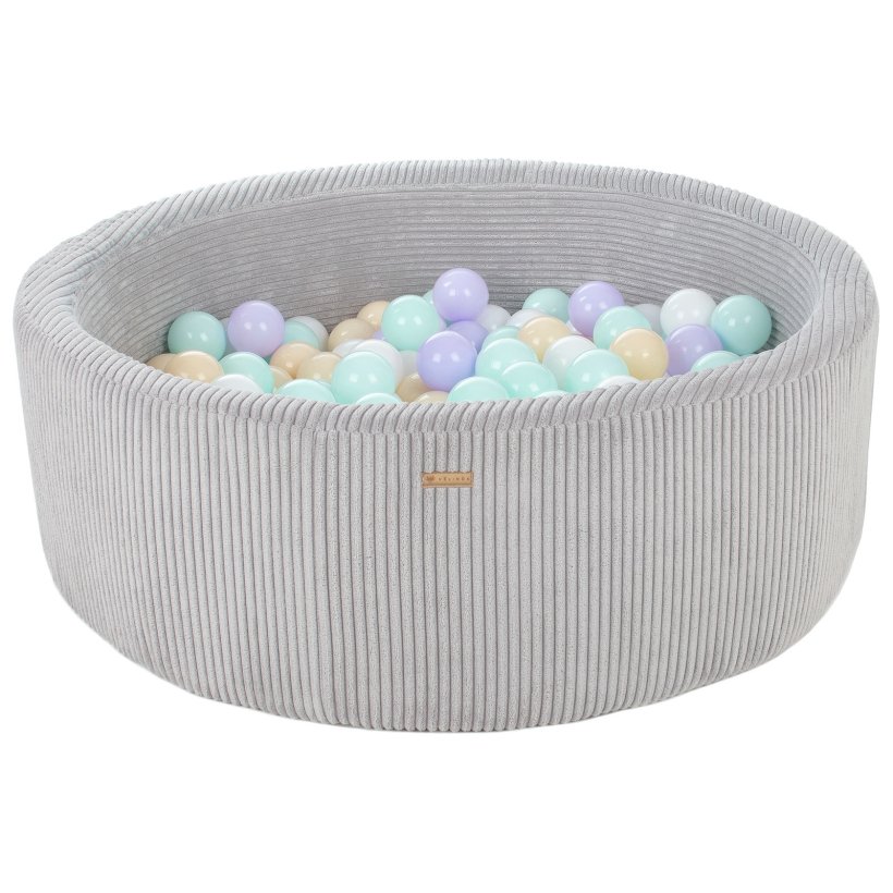 Fljls Boldbassin m. 200 bolde - Grn, Lilla, Guld