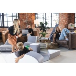 Bord &amp; Stolest - Gr, Hvid