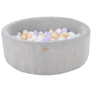 Fljls Boldbassin m. 200 bolde - Hvid, Lilla, Guld