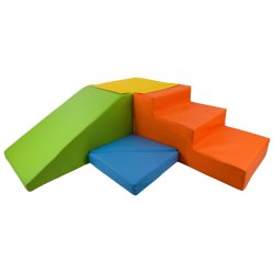 Rutsjebane legest Bld Skumleg - gul/grn/bl/orange