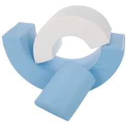 Regnbue - Skum, Bl, Hvid