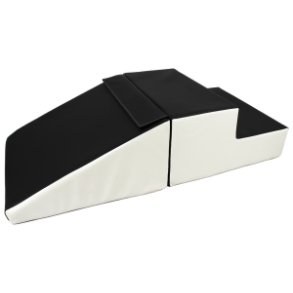 Rutsjebane legest/Skumleg - sort/hvid