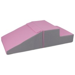 Rutsjebane legest/Skumleg - gr/hvid/Lyserd