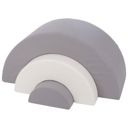 Regnbue - Skum, Gr, Hvid