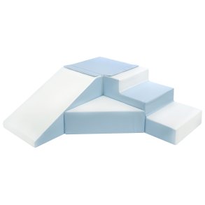 Rutsjebane legest Hrd Skumleg - hvid/Babybl