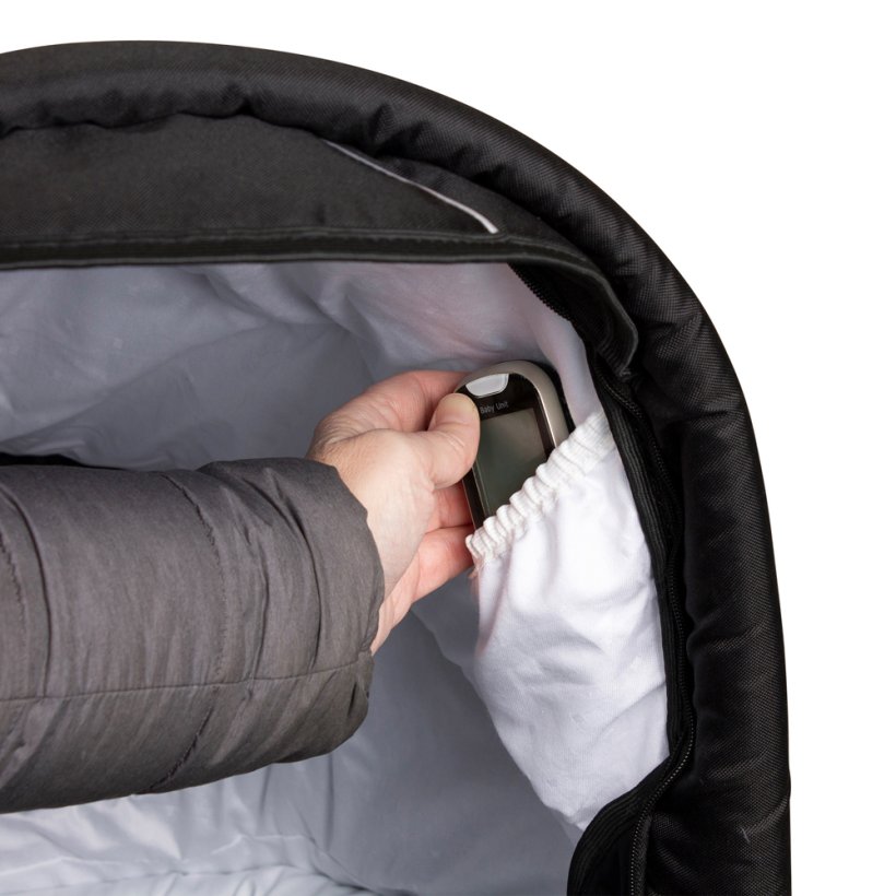 TRILLE Dream Light Barnevogn, Sort Alligator