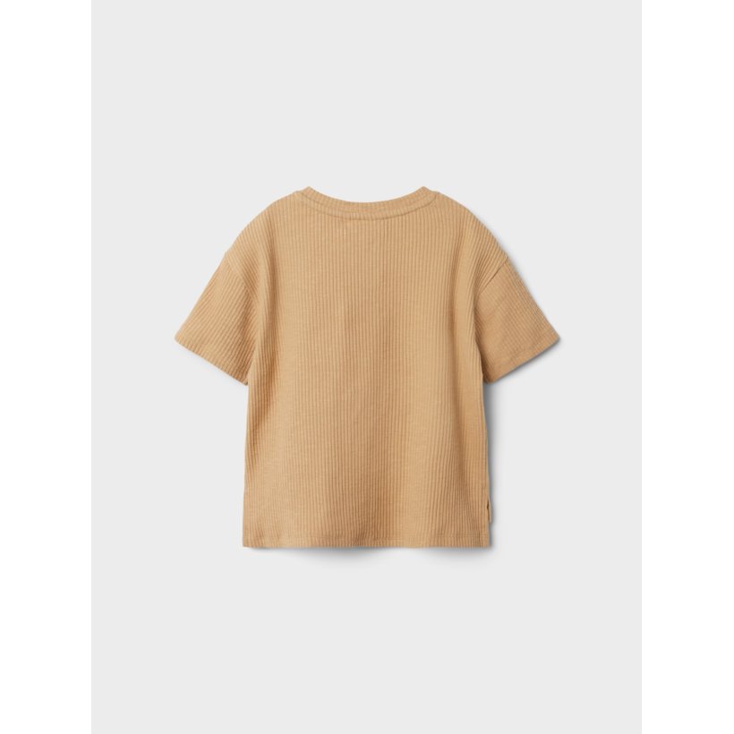 Lil' Atelier - Rajo SS Boxy Top, Iced Coffee