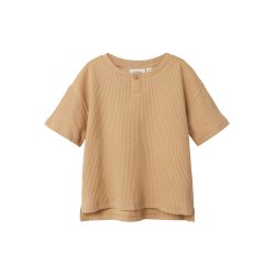 Lil' Atelier - Rajo SS Boxy Top, Iced Coffee
