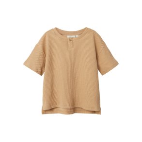 Lil' Atelier - Rajo SS Boxy Top, Iced Coffee