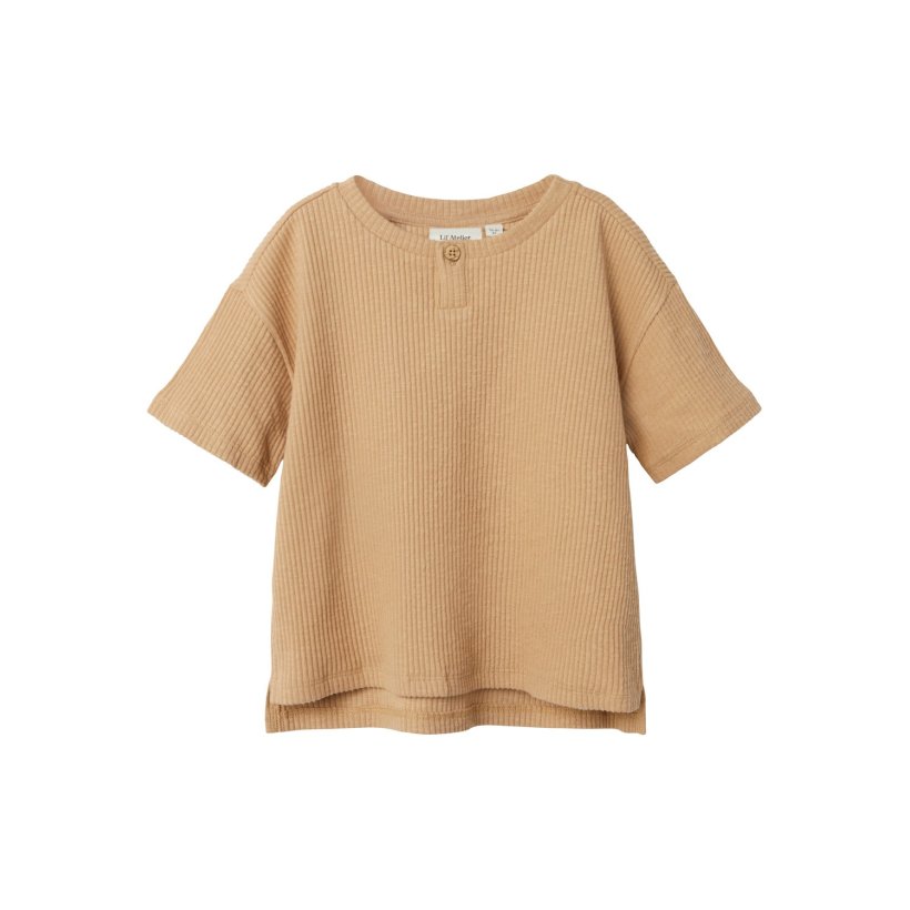 Lil' Atelier - Rajo SS Boxy Top, Iced Coffee