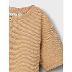 Lil' Atelier - Rajo SS Boxy Top, Iced Coffee