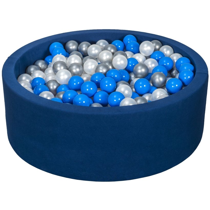 Bldt Jersey  Navy Bold Bassin m. 450 bolde - Perle/Bl/Slv