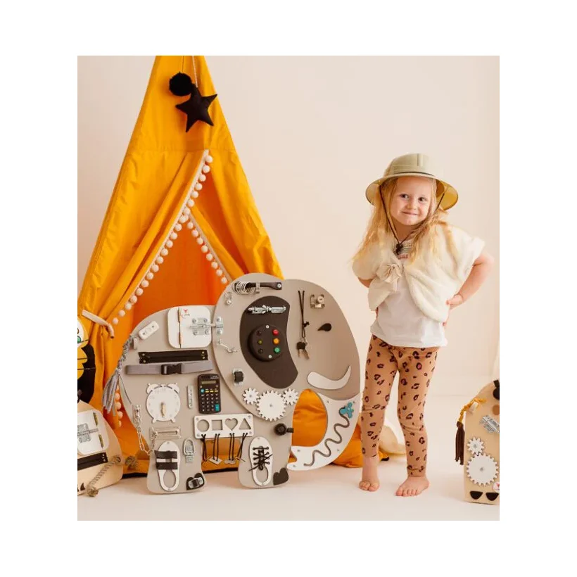 Aktivitetstavle - Elefant