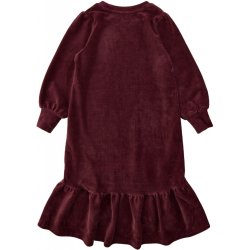 Soft Gallery - Kayla Velvet Rib Dress, Tawny Port