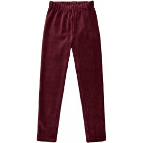 Soft Gallery - Issa Velvet Rib Leggings, Tawny Port