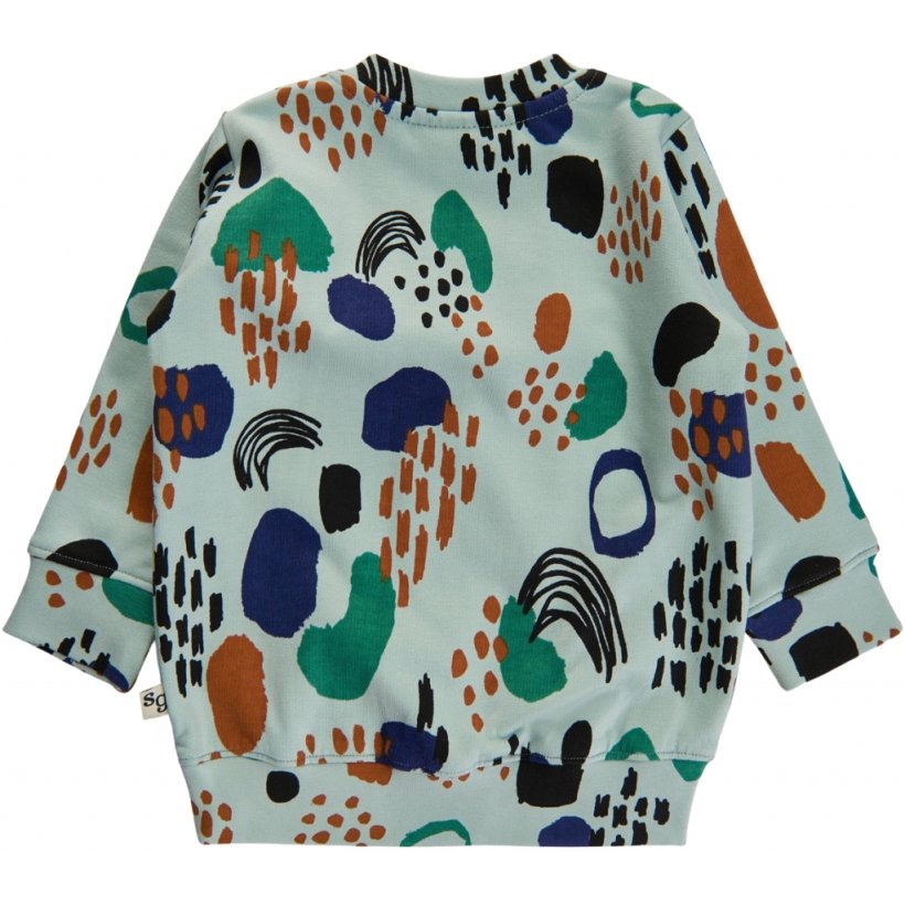 Soft Gallery - Buzz Rainy Sweatshirt, Blue Haze