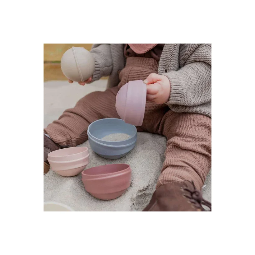  Play - Wobbly Tower - Tumletrn - Pastel Rainbow